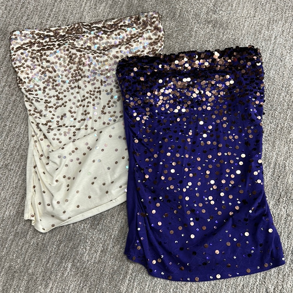 2 new Express tube tops